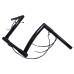 RP9910-2128 14" Pre-Wired Bagger Monkey Bar Handlebar for Harley Softail Dyna Sportsters Touring Road King