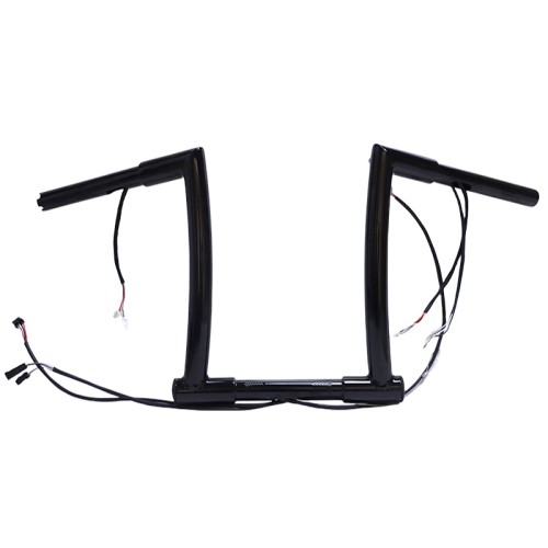 RP9910-2128 14" Pre-Wired Bagger Monkey Bar Handlebar for Harley Softail Dyna Sportsters Touring Road King