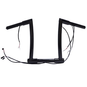 RP9910-2129 16" Pre-Wired Bagger Monkey Bar Handlebar for Harley Softail Dyna Sportsters Touring Road King
