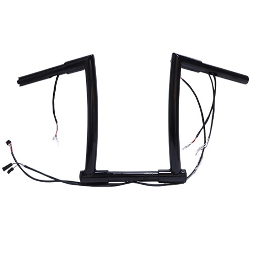 RP9910-2129 16" Pre-Wired Bagger Monkey Bar Handlebar for Harley Softail Dyna Sportsters Touring Road King