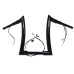 RP9910-2132 14" Pre-Wired Bagger Monkey Bar-Sharp Handlebar for Harley Softail Dyna Sportsters Touring Road King