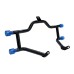 RP0890-1043 Engine Guard Double Flat Out Crash Bar for Harley Touring and Trike Models 2009-later