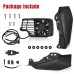 RP8880-1042B Air Deflector Mid Frame with Cooling Fan for Harley Touring Models 2017-2023