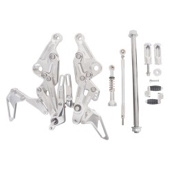 RP0420-2115 Adjustable Footpeg Footrest Rear Set for Aprilia RS660/Tuono660 2021-Later