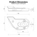 RP0480-1066 Side Stand Enlarger for BMW R1300GS 2024-Later