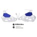 RP0891-3064 Cylinder Head Guards Protector Cover Engine Protection for BMW R1300GS 2024-Later