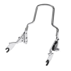Motorcycle Detachables Backrest with Adjustable Recline for Harley 2009-later Touring models
