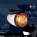 Motorcycle Front Signature LED Turn Signal Inserts for Harley FLHR, FLHRXS and Trike models 2014-later Motorcycle Front Signature LED Turn Signal Inserts for Harley FLHR, FLHRXS and Trike models 2014-later
