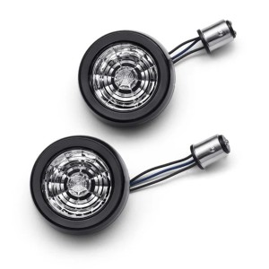 Motorcycle Rear Signature LED Turn Signal Inserts for Harley FLHX, FLHXS, FLTRX, FLTRXS and FLHRXS models 2020-2023
