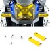 Transparent spotlight lens covers for fog lamps for BMW R1300GS ADV 2024-Later