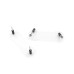 Transparent spotlight lens covers for fog lamps for BMW R1300GS ADV 2024-Later