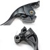 Motorcycle Adjustable Hand Control Lever Kit Clutch anti-rattle clip and new pivot bushings are included for Harley
