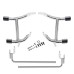 RP5536-1017B Twin Rail Saddlebag Guard Kit For 2014-later FLHXSE and FLTRXSE, and 2014-later FLHX, FLTRX, and FLTRXSTSE models