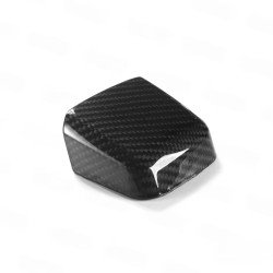 RP0120-1003F Motorcycle Carbon Fiber Rear License Plate Light Cover for Harley Touring CVO Street Glide FLHXSE 2023-Later