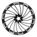 RP0210-2034B Motorcycle 26" x 3.5" Front Wheel Rim Hubs Without Disc Brake Hub Flange for Harley Softail Breakout 2018-later Touring 2008-later