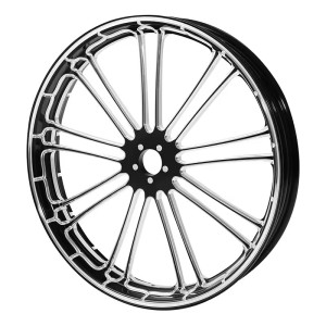 RP0210-2185B Motorcycle 16" x 3.5" Front Wheel Rim Hubs Without Disc Brake Hub Flange for Harley Davidson Sportster Dyna