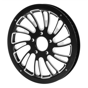 RP0270-1004BS Motorcycle 68T 1" Rear Wheel Belt Pulley Sprocket For Harley Touring ROAD KING Street Glide ROAD GLIDE 2009-Later