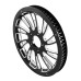 RP0270-1004BS Motorcycle 68T 1" Rear Wheel Belt Pulley Sprocket For Harley Touring ROAD KING Street Glide ROAD GLIDE 2009-Later