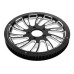 RP0270-1004BS Motorcycle 68T 1" Rear Wheel Belt Pulley Sprocket For Harley Touring ROAD KING Street Glide ROAD GLIDE 2009-Later