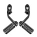 RP0440-1036 Male Mounts Short Foot pegs & Old Version Bracket Set for Harley Davidson(all models)