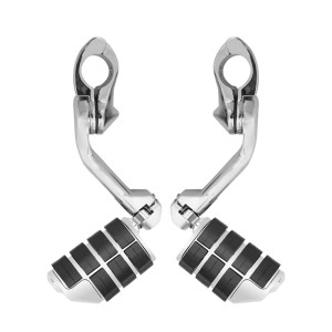 RP0440-1075 Male Mounts Short Foot pegs & Old Version Bracket Set for Harley Davidson(all models)