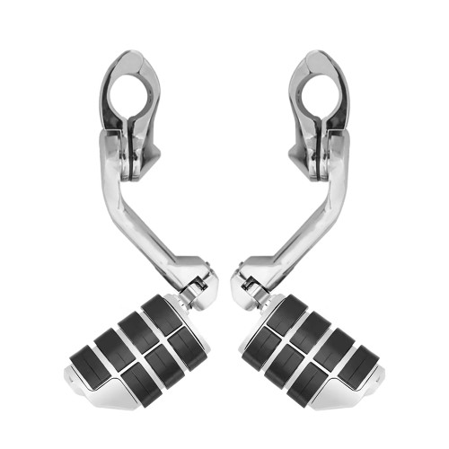 RP0440-1075 Male Mounts Short Foot pegs & Old Version Bracket Set for Harley Davidson(all models)
