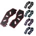 RP0450-1027 Motorcycle Front Foot Pegs for Harley Touring Softail Fat boy Slim Heritage 2000-2023