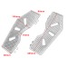 RP0450-1027 Motorcycle Front Foot Pegs for Harley Touring Softail Fat boy Slim Heritage 2000-2023
