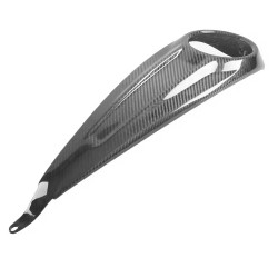 RP0920-7020F Motorcycle Carbon Fiber Tank Cover Console for Harley Touring 2023.5-Later
