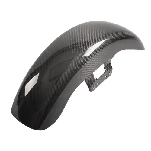 RP0940-1064F Motorcycle Carbon Fiber Front Fender for Harley Touring CVO Street Glide FLHXSE 2023-Later