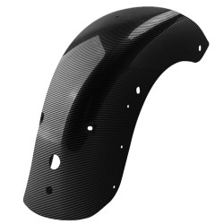 RP0940-2079F Motorcycle Hydro-Dip Carbon Fiber Pattern Rear Fender for Harley Touring Electra Street Road Glide 2009-2023