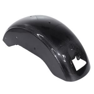 RP0940-2084F Carbon Fiber Motorcycle Rear Fender Hugger for Harley Low Rider S ST 2022-2025
