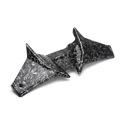 RP0940-8016 Motorcycle Front Fender Beak Fairing Extension Wheel Extender Cover for Honda CB750 Hornet 2023-Later