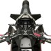 RP0940-8016 Motorcycle Front Fender Beak Fairing Extension Wheel Extender Cover for Honda CB750 Hornet 2023-Later