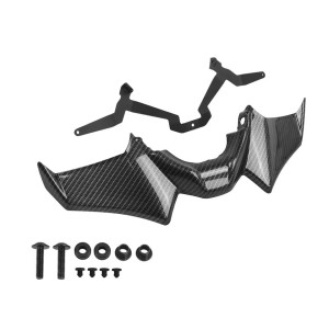RP0940-8017 Motorcycle Front Fender Beak Fairing Extension Wheel Extender Cover for Yamaha MT07 2021-2024