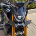 RP0940-8018 Motorcycle Front Fender Beak Fairing Extension Wheel Extender Cover for Yamaha MT-09 2021-2023