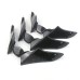 RP0940-8018 Motorcycle Front Fender Beak Fairing Extension Wheel Extender Cover for Yamaha MT-09 2021-2023