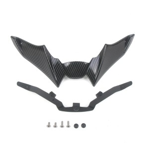 RP0940-8018 Motorcycle Front Fender Beak Fairing Extension Wheel Extender Cover for Yamaha MT-09 2021-2023