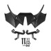 RP0940-8020 Motorcycle Front Fender Beak Fairing Extension Wheel Extender Cover for Kawasaki Z650 2020-Later