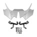 RP0940-8020 Motorcycle Front Fender Beak Fairing Extension Wheel Extender Cover for Kawasaki Z650 2020-Later