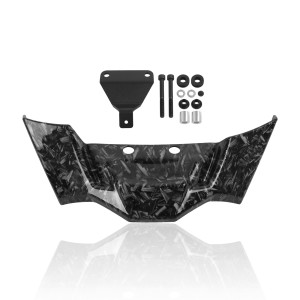 RP0940-8021 Motorcycle Front Fender Beak Fairing Extension Wheel Extender Cover for BMW S1000R 2021-Later