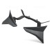 RP0940-8024B Motorcycle Fixed wing Spoiler Deflector for Honda CB750 Hornet 2023-Later