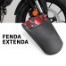 RP0940-8026B Motorcycle Front Fender Mudguard Extender Extension for Honda CB750 Hornet 2023-Later