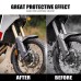 RP0940-8027B Motorcycle Front Fender Mudguard Extender Extension for Yamaha Tenere 700 / XT700Z 2019-2024