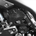 RP1060-2126B Motorcycle Throttle Mechanism Guard Protector Cover Protection Grill for Yamaha Tenere 700 / XT700Z 2019-2024