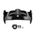 RP1140-5011 Motorcycle Spoilers Radiator Chin Cover for Harley CVO Street Glide FLHXSE 2023-Later