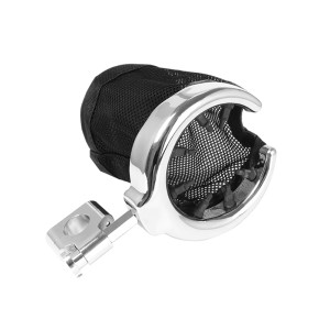 RP3360-4002 Universal Motorcycle Cup Holder Bicycle Handlebar Drink Cup Holder with Nylon Basket