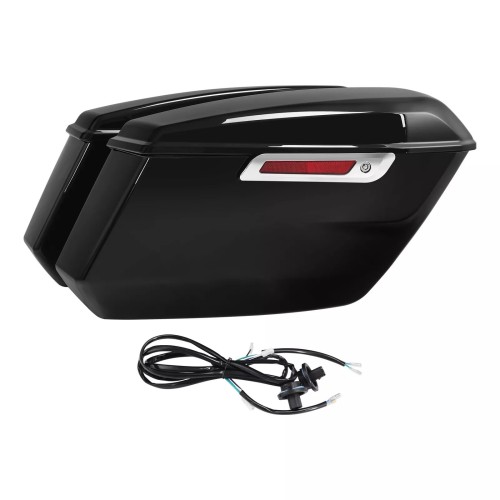 RP5530-1037BE Motorcycle Hard Saddlebags 6"x 9" Speakers Cut Outs for Harley CVO Road Glide FLTRXSE 2023-2024