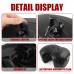 RP5530-3031B Motorcycle Leather Saddle bag for Harley Sportster XL Models 2004-2022