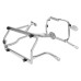 RP5536-1026S Motorcycle Saddlebag Support Rack Side Pannier for Kawasaki Versys-X 300 2017-2020